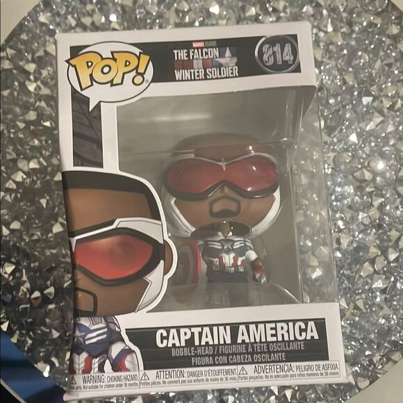 Funko Pop! Captain America #814 the falcon winter solider vinyl figure toy - Picture 4 of 7